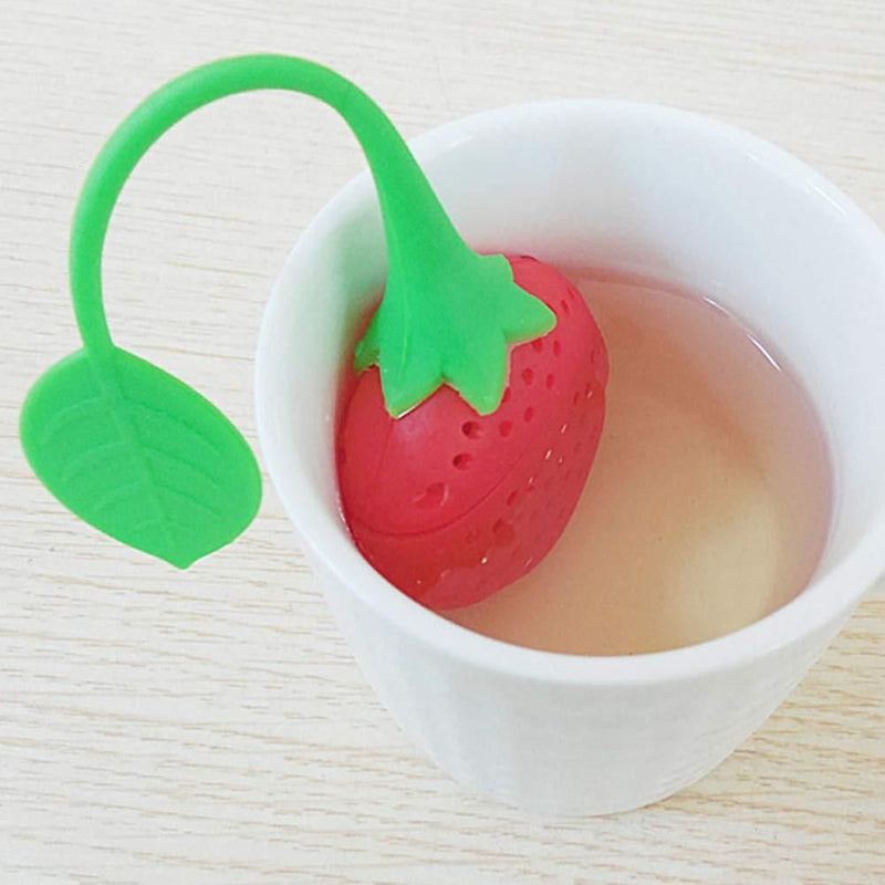 Strawberry Shaped Tea Strainer