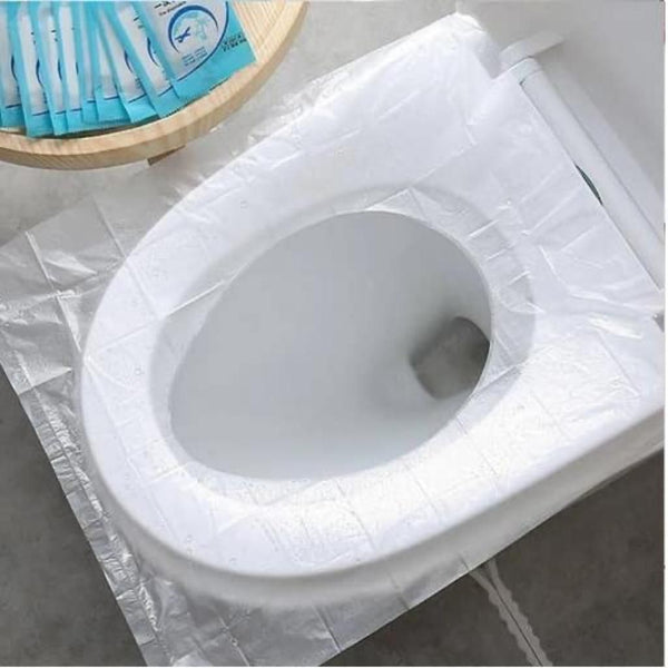 Disposable Waterproof Paper Toilet Seat Covers for Camping Travel Bathroom(50Pcs)