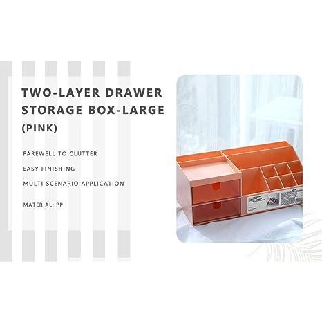 Two Layer Drawer Storage Box- Large