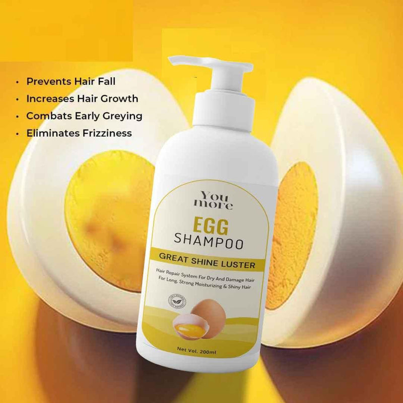 Egg Shampoo Natural Protein