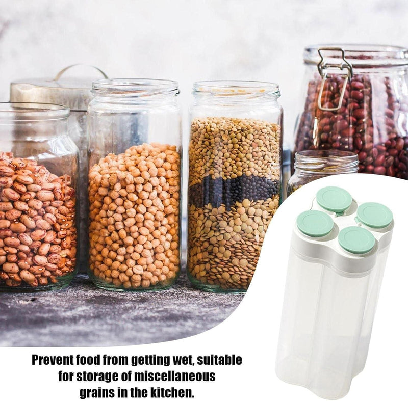 Air Tight Food Grain Storage Masala, Cereal Dispenser Jar/Container/Box, 2500ml - Set of 1