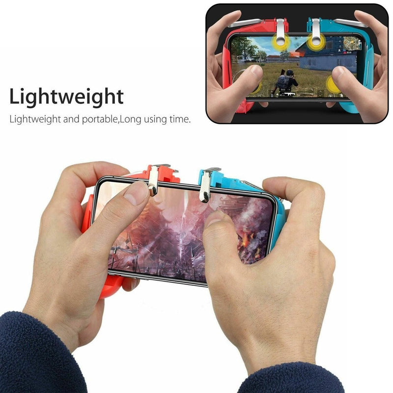 Arsha lifestyle Mobile Phone Gamepad Joystick Handle L1 R1 Trigger for PUBG Sensitive Shoot