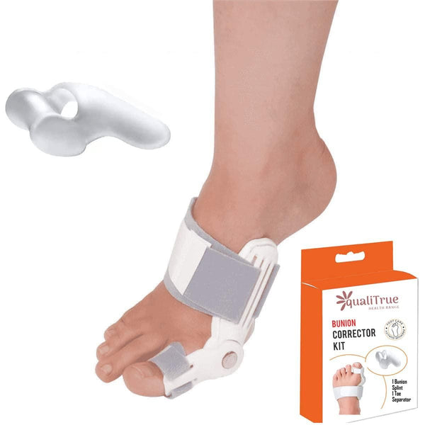 Silicone Toe Separator For Adults Bunion Corrector Splint Kit For Toe