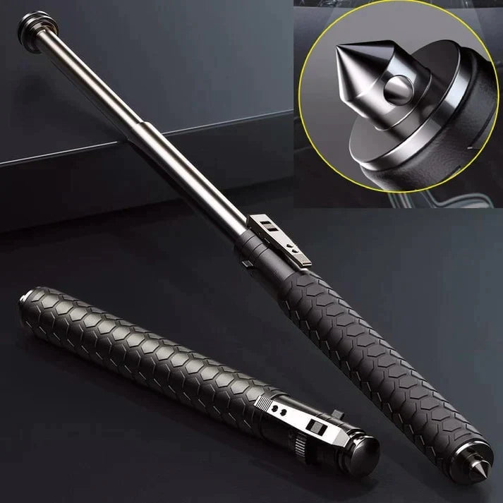 PREMIUM METAL SELF DEFENCE STICK (Heavy Metal and Extendable)
